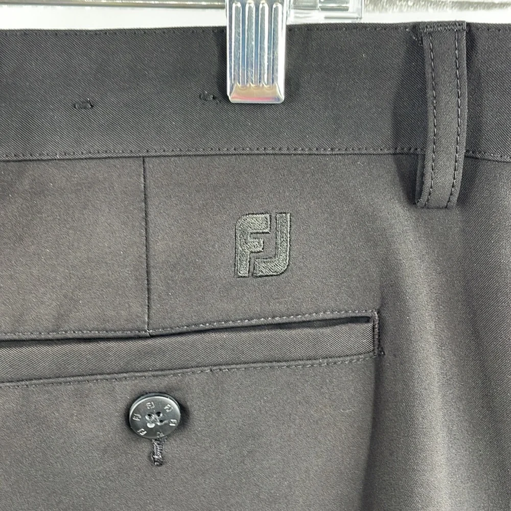 FootJoy FJ Black 4 Pocket Stretch Performance Golf Shorts Size 38W